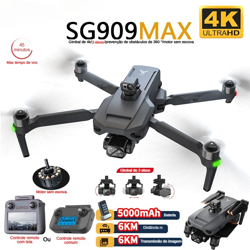 Rc Helicopter Case - ZLL SG909 SG909MAX Professional Drone With